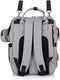Chipolino Rugzak/- Luiertas Met Extra Veel Opslagruimte Ash Grey
