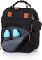 Chipolino Rugzak/- Luiertas Met Extra Veel Opslagruimte Obsidian
