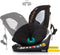 Chipolino Supreme Autostoel - Kinderzitje Auto - I-size 40-150 Cm - Isofix 360° - Groep 0+, 1, 2, 3 - Obsidian