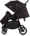 Chipolino Top Stars Opvouwbare Buggy Voor 2 Kids Obsidian