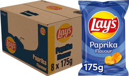 Chips Lay's Paprika 175gr - 8 stuks