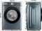 CHiQ CFL100-14586IM3XB Compacte Wasmachine - 10 kg - 1400 TPM - Stoomwassen & Quick Wash - Energieklasse B