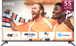 CHiQ U55G7LX - 55 Inch 4K Android Smart TV - UHD - Dolby Vision - Google Assistant