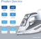 VAIVE SteamMaster 2600 - Stoomstrijkijzer - 2600W 350 ML - Grijs/Wit