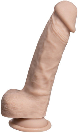 SILEXD - Real Skin - Realistische Dildo met Testikels - 18 cm - Lichte Huidskleur