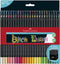 Faber-Castell kleurpotloden - Black Edition - 50 stuks - FC-116450