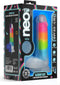 Elite glow in the dark - Rainbow Rave 6,5 inch siliconen dildo met dubbele dichtheid veelkleurig
