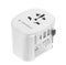 Gembird Universele Reisadapter - 15W - Geaard - Wit