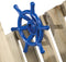 KBT Speelgoed Stuurwiel Boot in Blauw - Accessoire voor Speelhuisje of speeltoestel - 35 cm