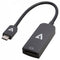 V7 V7USBCDP14 - Adapter USB C naar DisplayPort - 8K Ultra HD - Zwart