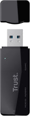 Trust NANGA - Geheugenkaartlezer - USB 3.2 - Zwart