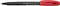 Schneider fineliner - Topliner 967 - lijnbreedte 0,4 mm - rood - doos a 10 stuks - S-9672
