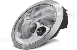 Koplamp links - MINI Cooper R50 R53 2001-2004 - TYC - chroom