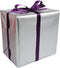 Cadeaupapier - 30cm - 200m - Uni´s - zilver