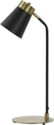 Light & Living Bureaulamp Braja - Zwart - 22x20x55 cm