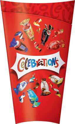 Chocolade celebrations flip box 272gr | 10 stuks