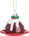 Chocolade kerstpudding kerstbal - Sass & Belle