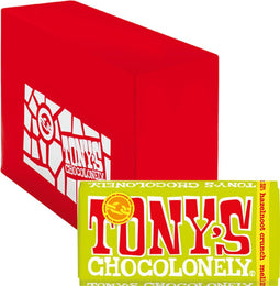 Chocolade Tony's Chocolonely Melk hazelnoot crunch 180gr | 15 stuks