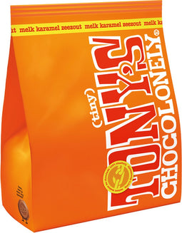Chocolade Tony's Chocolonely Tiny melk karamel zeezout 135g