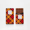 Chocoladereep Dundee-cake met amandelen, rozijnen en sinaasappel - 100 gram - Handmade in Scotland
