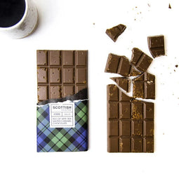 Chocoladereep Isle of Skye Karamel Zeezout - 100 gram - Handmade in Scotland