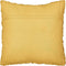 CHOISYA - Sierkussen - Geel - 45 x 45 cm - Fluweel