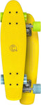 Choke Skateboard - geel/groen/blauw