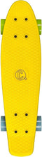 Choke Skateboard - geel/groen/blauw