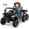 Coast Elektrische Kiepwagen 24V - Afstandsbediening - 117 x 60 x 60 cm - Zwart