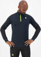 Rogelli Electro - Runningtop - Gevoerd met duimgaten - Blauw/Fluor - Maat S