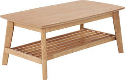 Salontafel licht hout TULARE