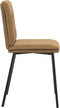 vidaXL - Eetkamerstoelen - 2 - st - fluweel - bruin