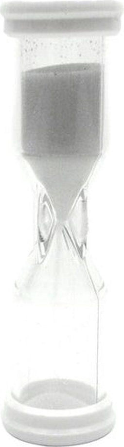 Zandloper 60 seconden wit