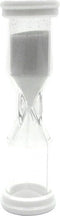 Zandloper 60 seconden wit