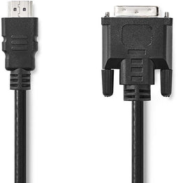 Nedis CCGL34800BK20 - HDMI naar DVI-D Kabel - 200 cm - Zwart