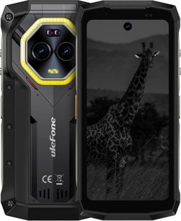 Ulefone Armor Mini 20T Pro - Rugged Smartphone - 4.7" HD+ 90Hz - 256GB - Zwart