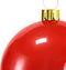 Christmas Decoration mega grote kerstbal - 65 cm - rood - opblaasbaar