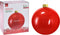 Christmas Decoration mega grote kerstbal - 65 cm - rood - opblaasbaar