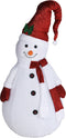 Christmas Decoration Sneeuwpop decoratie figuur/beeld - 200 cm -LED verlichting - kunststof