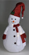 Christmas Decoration Sneeuwpop decoratie figuur/beeld - 200 cm -LED verlichting - kunststof