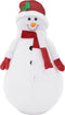 Christmas Decoration Sneeuwpop decoratie figuur/beeld - 200 cm -LED verlichting - kunststof
