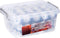 Christmas Gifts Kerstballen Set Zilver - 70 Stuks Kunststof Kerstballen - Incl. Kerstballen Opbergbox - Ø4/5/6 cm