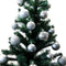 Christmas Gifts Kerstballen Set Zilver - 70 Stuks Kunststof Kerstballen - Incl. Kerstballen Opbergbox - Ø4/5/6 cm