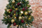 Christmas Gifts Kerstballen Set Zwart/Goud/Rood - 50 Stuks Kunststof Kerstballen - Kerstversiering