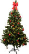 Christmas Gifts Kunstkerstboom 150 cm - Spar voor Kerst met Kerstboomstandaard Kerstboom Kunststof - Kerstdecoratie voor Binnen - Groen