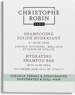 Christophe Robin Hydrating Shampoo Bar With Aloe Vera 100gr | Voor hoofdhuid en lichaam