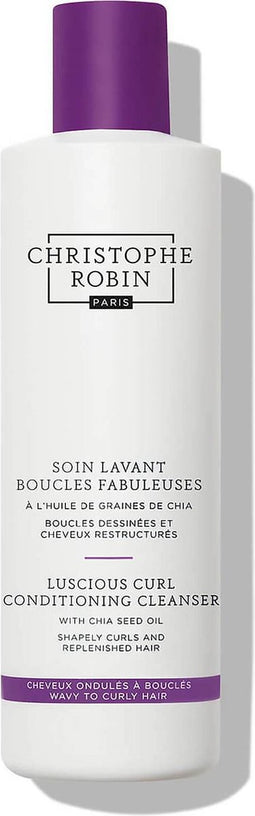 Christophe Robin Luscious Curl Conditioning Cleanser With Chia Seed Oil 250ml | Voor krullend haar