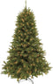 Triumph Tree kunstkerstboom led forest frosted maat in cm: 185 x 130 donkergroen 224 led - DONKERGROEN