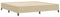 vidaXL - Bedframe - Lichtgroen - Grijs - 200x200 - cm - Corduroy - Stof