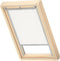 VELUX UK08 - Verduisterend Rolgordijn DKL - Slijtvast OEKO-TEX® - Wit